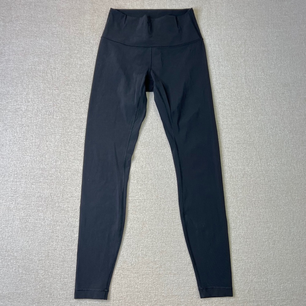 Lululemon Wunder Under Hi-Rise Tight Black Full-On Luxtreme 28 Size 6 W5AWAS